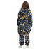 Snuggs Kids Blanket Onesie Dark Blue Bolt